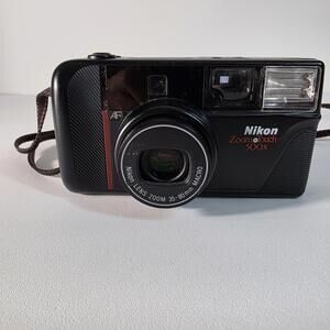 Nikon Zoom Touch 500S 35mm Film Camera 35-80mm Macro Lens Point & Shoot